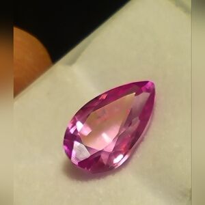 GGL Pink Sapphire Loose Gemstone Pear Cut - 3.30ctw - 10.86mm X 6.40mm